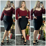 Bandage Black Skirt