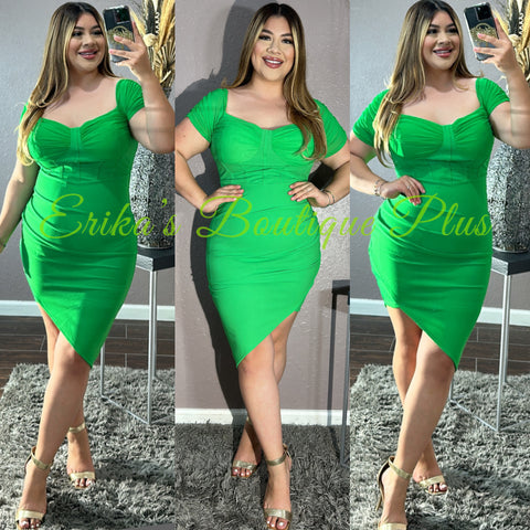 Aylin Dress (green)