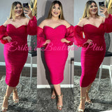 Good Time Dress (fuchsia)