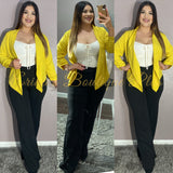 My Moment Blazer (yellow)