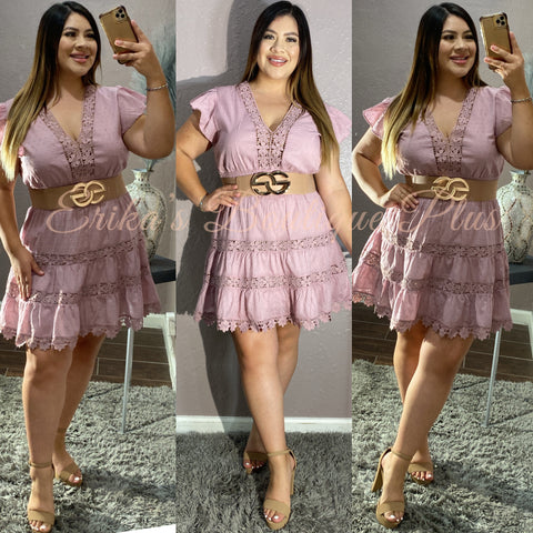 Memorable Dress (mauve)