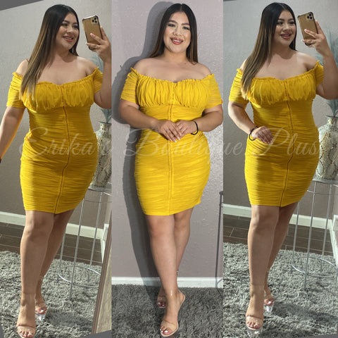 Keeping You Dress (yellow)