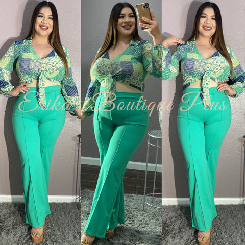 Ruby Top (green)