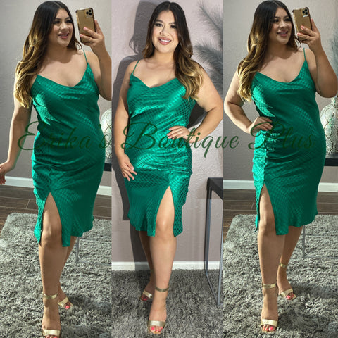 Catherine Dress (green)