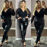 Pleather Leggings